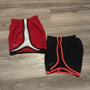 Lot of Nike Tempo shorts